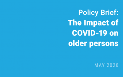 UN Policy Brief: The Impact of COVID-19 on older persons