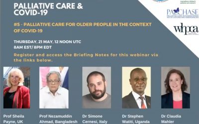 Global Palliative Care Series webinar – Palliative Care for Older People in the Context of Covid-19