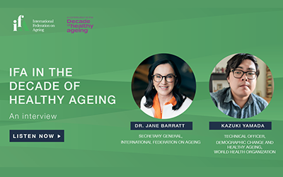 IFA in the Decade of Healthy Ageing